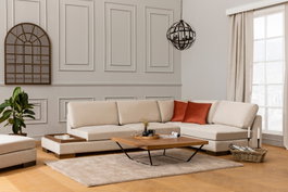 Atelier Del Sofa Tulip Corner Right Beige